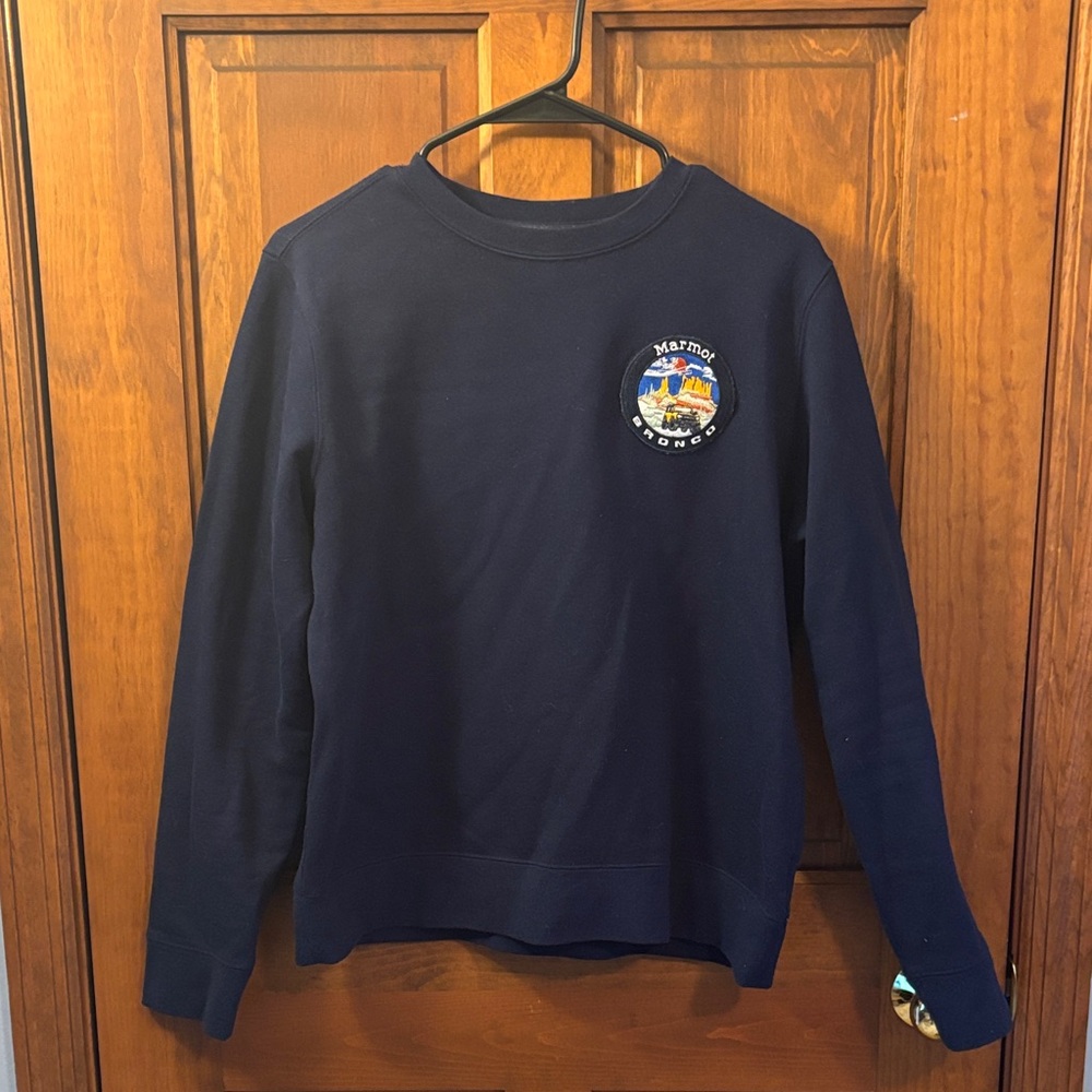 Marmot x Ford Bronco Dark Blue Crewneck Sweater